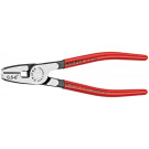 Kliešte na dutinkové koncovky s plastovým poťahom, 180 mm, 0,5–6