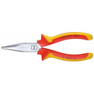 GEDORE VDE plocho-okrúhle kliešte s izolačným poťahom, 160 mm – VDE 8132-160 H – Č. výr.: 1552112