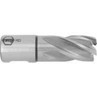 RECA jadrový vrták so stopkou Weldon, HSS, priemer 12 mm, hĺbka 30 mm