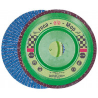 RECA Ela-Mop, 6° vypuklý, 125mm, K40