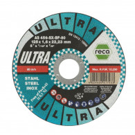 RECA rezný kotúč Ultra, rovný, priemer 230 mm, hrúbka 2,0 mm, otvor 22,23 mm