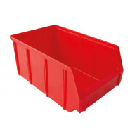 Plastový úložný box, PP, veľ.2, červená farba