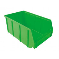 Plastový úložný box, PP, veľ.2, zelená farba