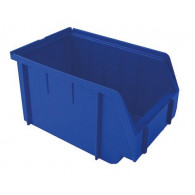 Plastový úložný box, PP, veľ.3, modrá farba