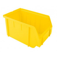 Plastový úložný box, PP, veľ.3, žltá farba