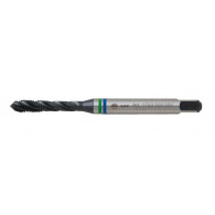 RECA strojný závitník, DIN 371/C, HSS-Co, univerzálny, zelený/modrý, slepý otvor M5