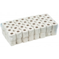 WC papier, 2-vrstvové, 250 útržkov, prírodný, (64 rolí v balení)